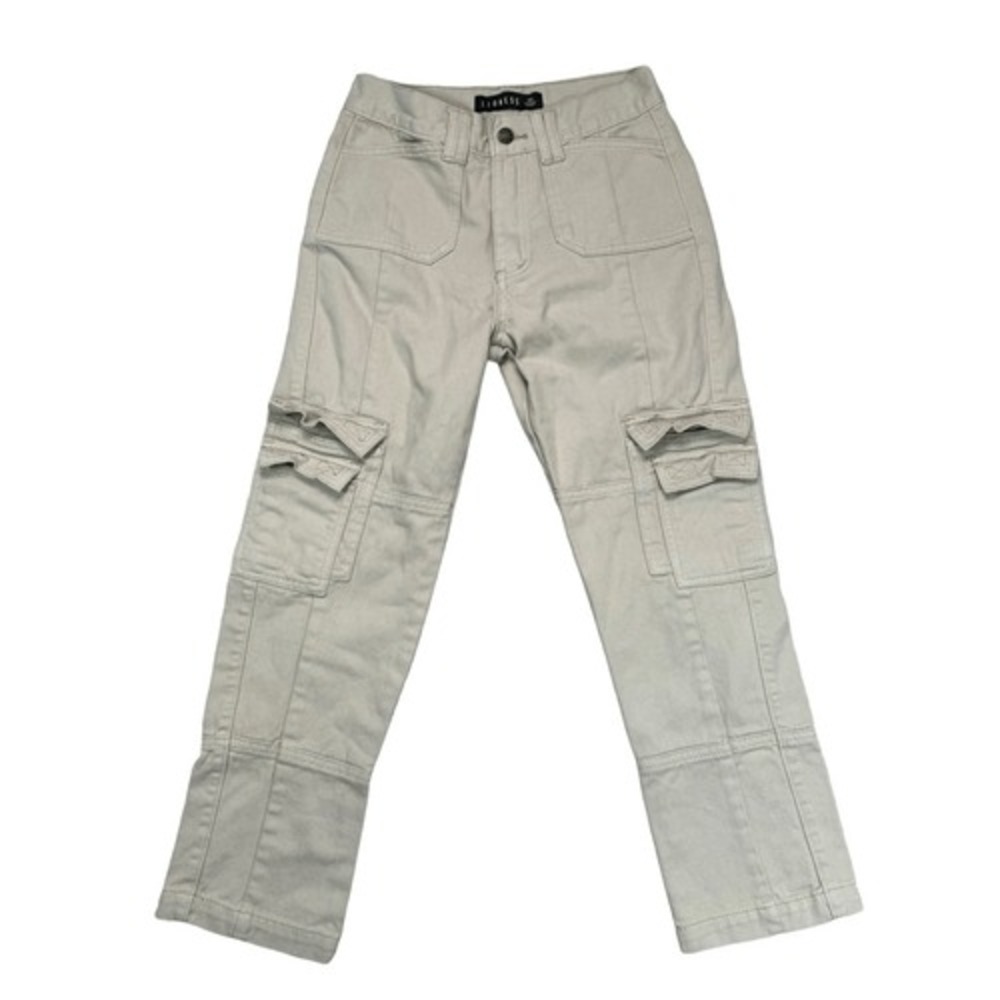 Lioness Cargo Jeans Beige/Khaki Women's Size XS